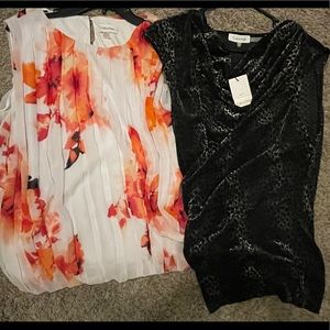 Calvin Klein sleeveless top size 2xl